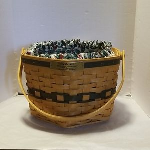 Longaberger 1997 Snowflake Basket